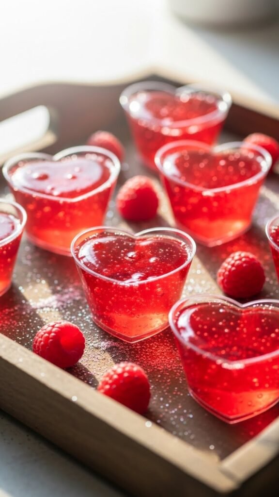 Heart Gelatin Cups