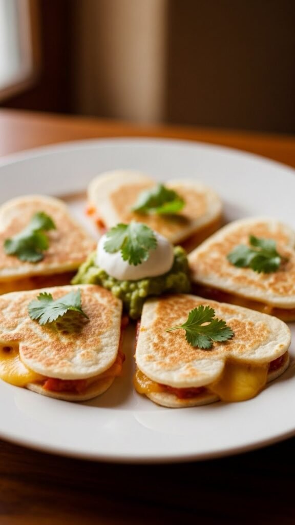 Heart Quesadillas