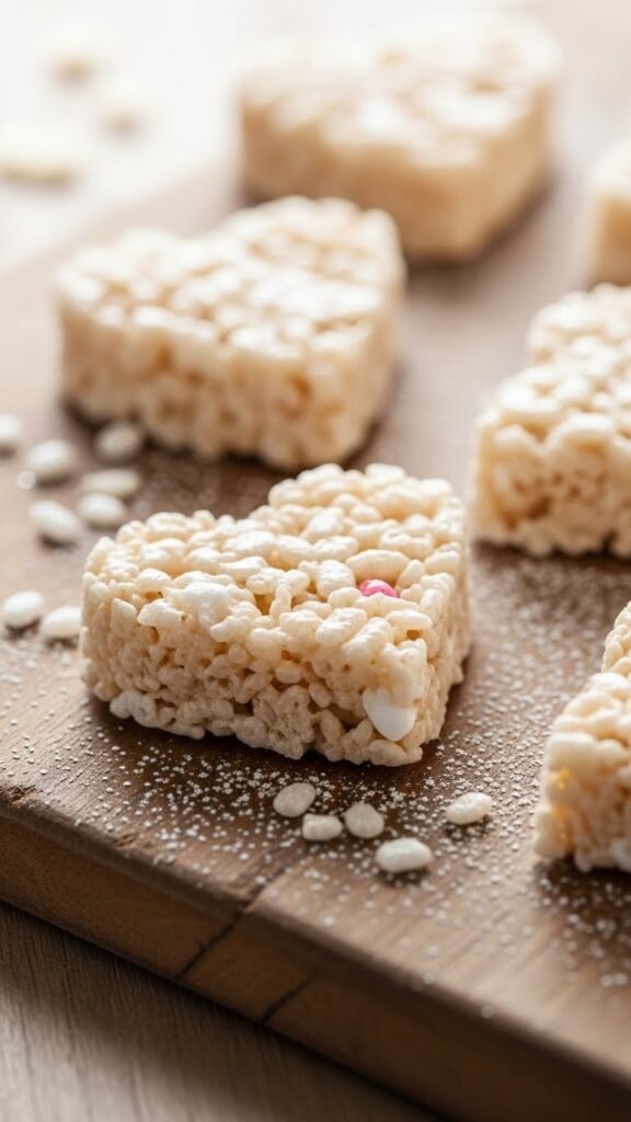 Heart Rice Treats