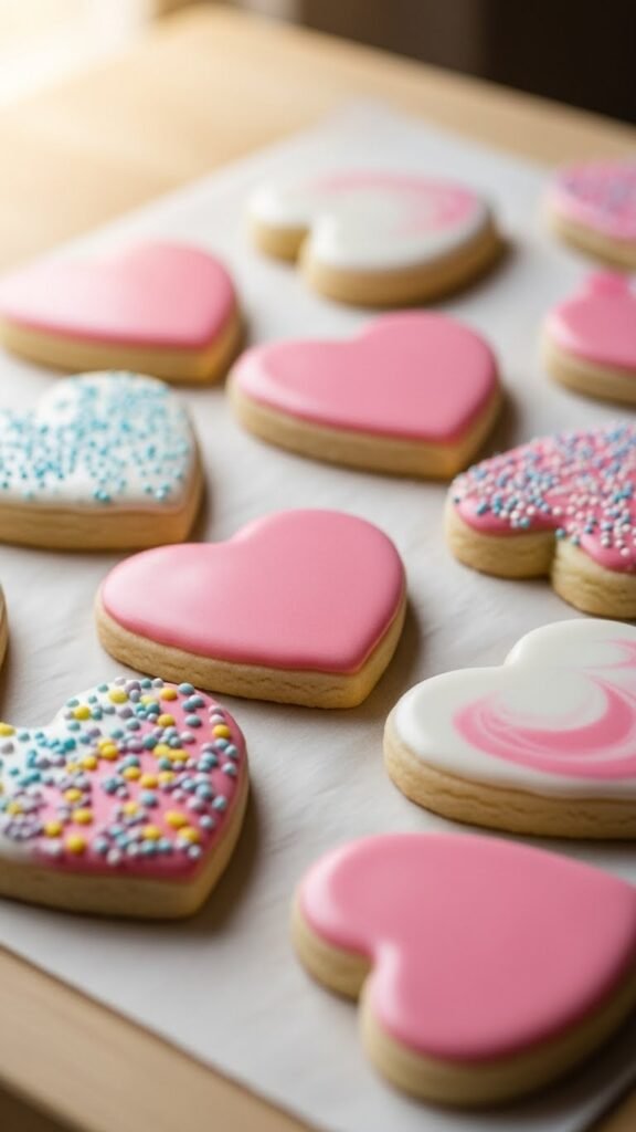 Heart-Shaped Sugar Cookies