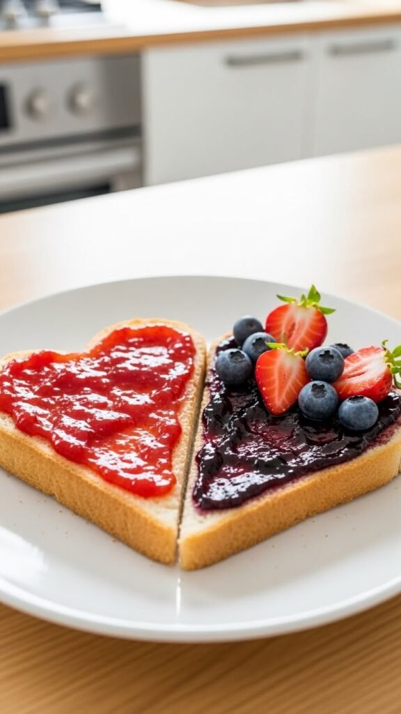 Heart Toasts