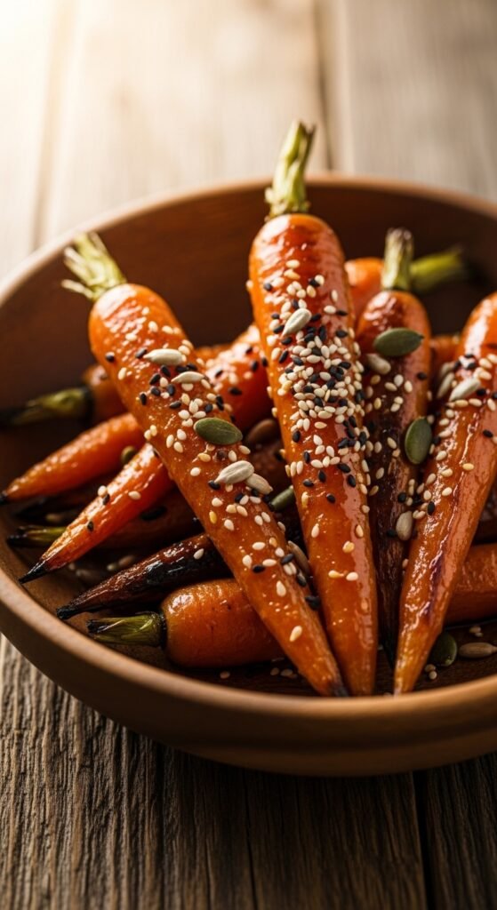 Honey-Glazed Roasted Carrots
