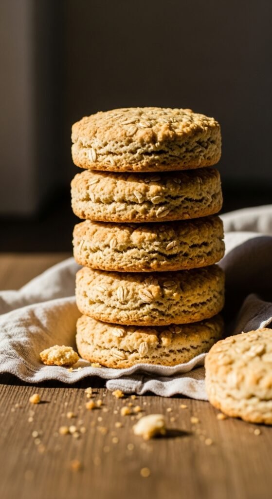 Honey Oat Irish Biscuits