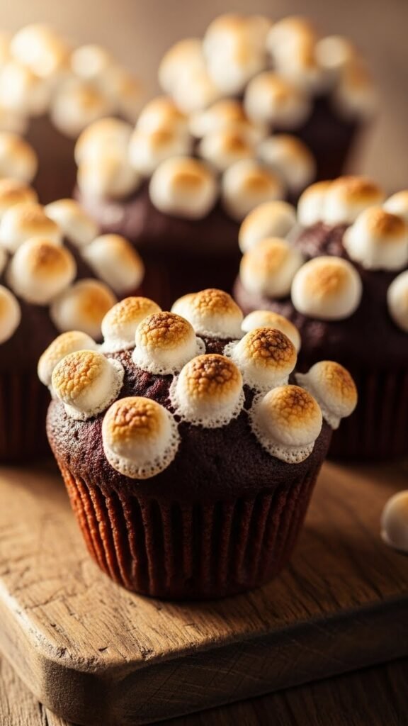 Hot Cocoa Muffins