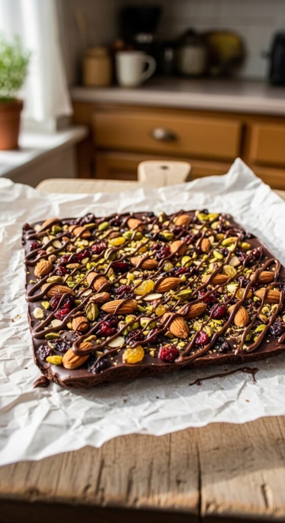 How to make chocolate bark