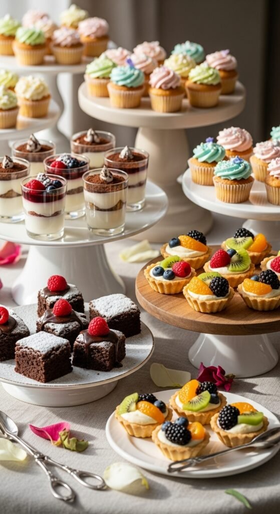 How to make mini desserts