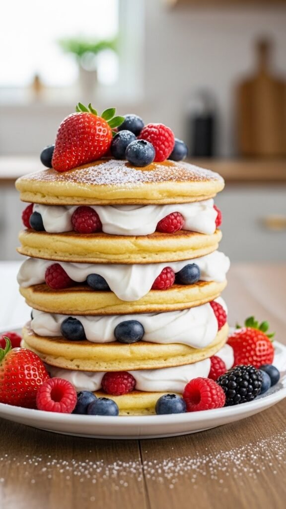 How to make pancake desserts