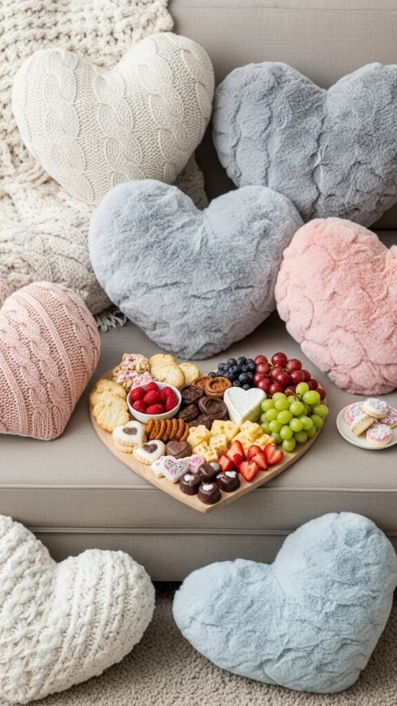 Sweet and Savory Heart Board