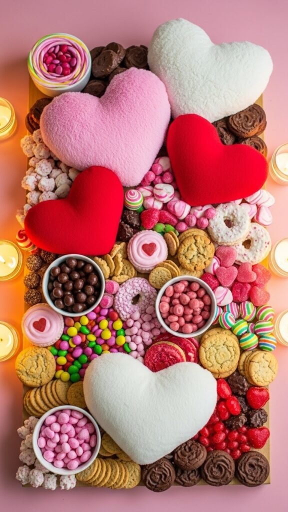 Candy and Cookie Grazing Board