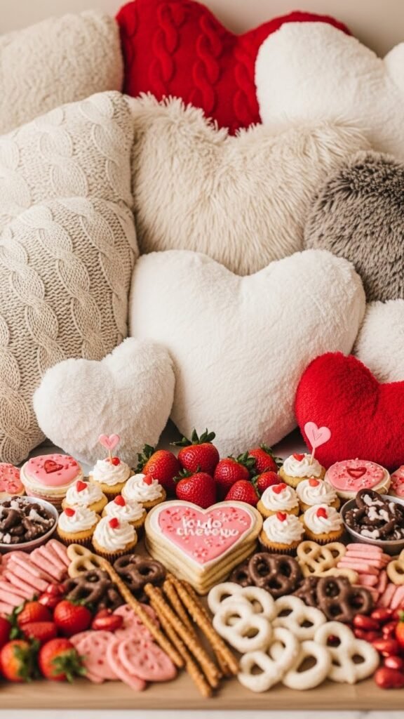 Kids Valentines Grazing Board