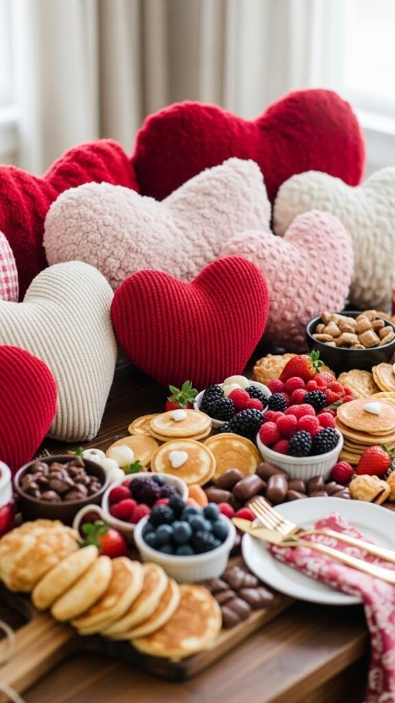 Valentines Breakfast Grazing Board