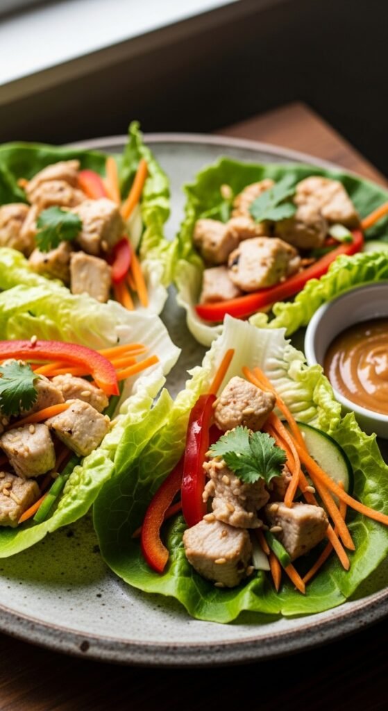 Chicken Lettuce Wraps