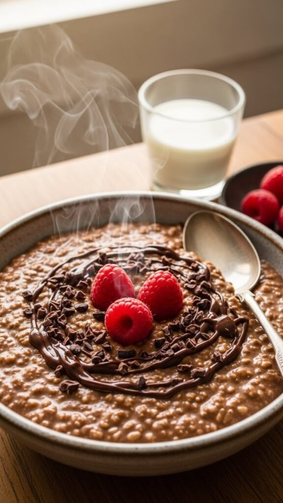 Hot Chocolate Breakfast Oats