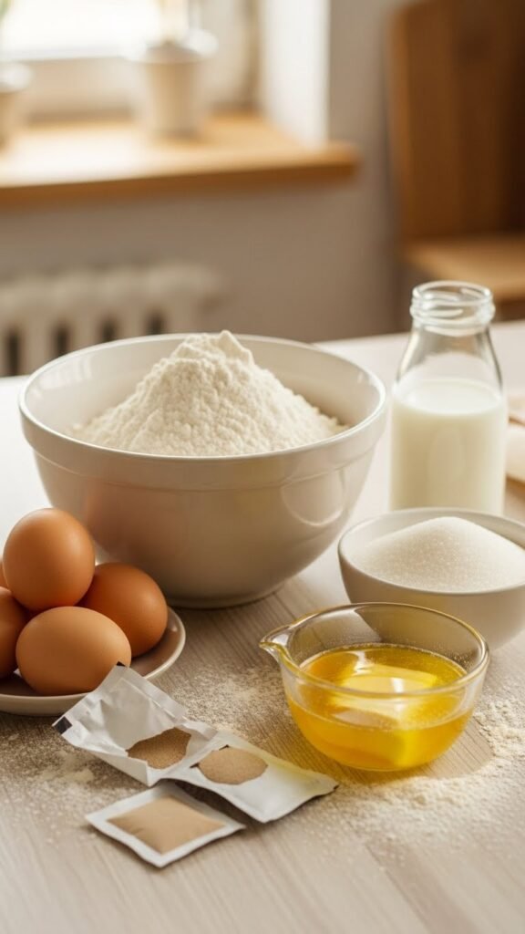 Ingredients You’ll Need for Soft Donuts