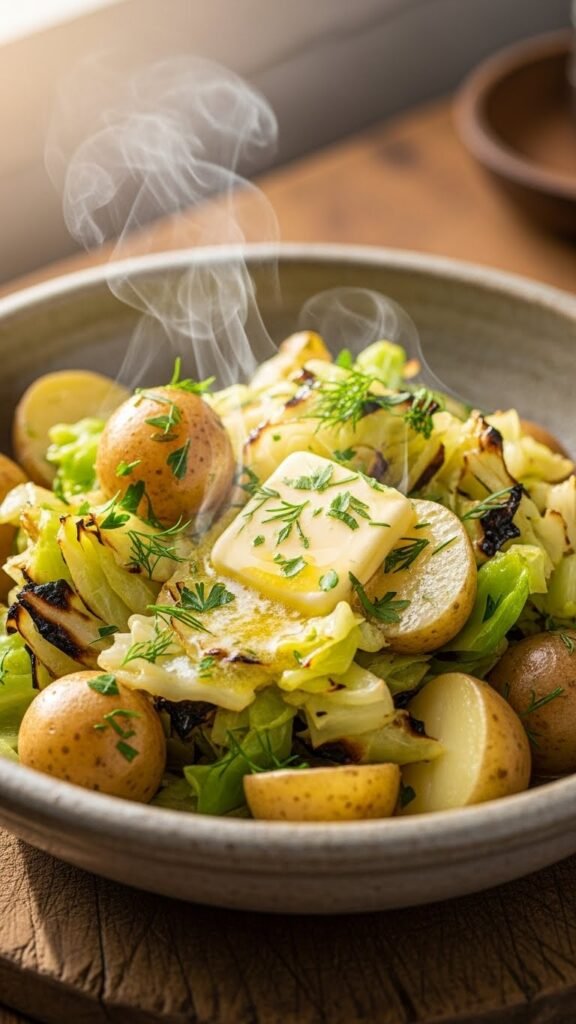 Irish Cabbage and Potatoes