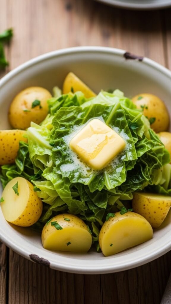Irish Cabbage and Potatoes
