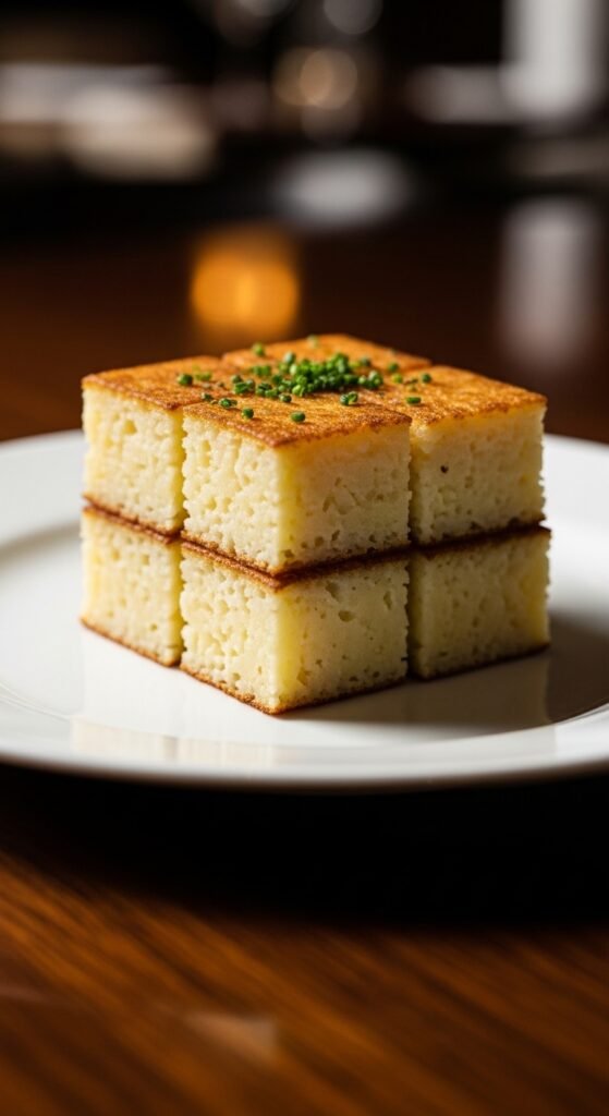 Irish Cheddar Mashed Potato Squares