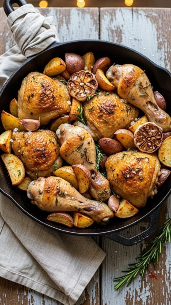 Irish Chicken and Potato Bake