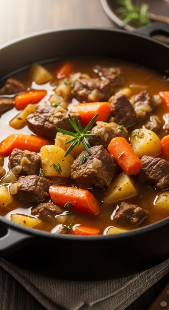 Lamb and Carrot Comfort Stew