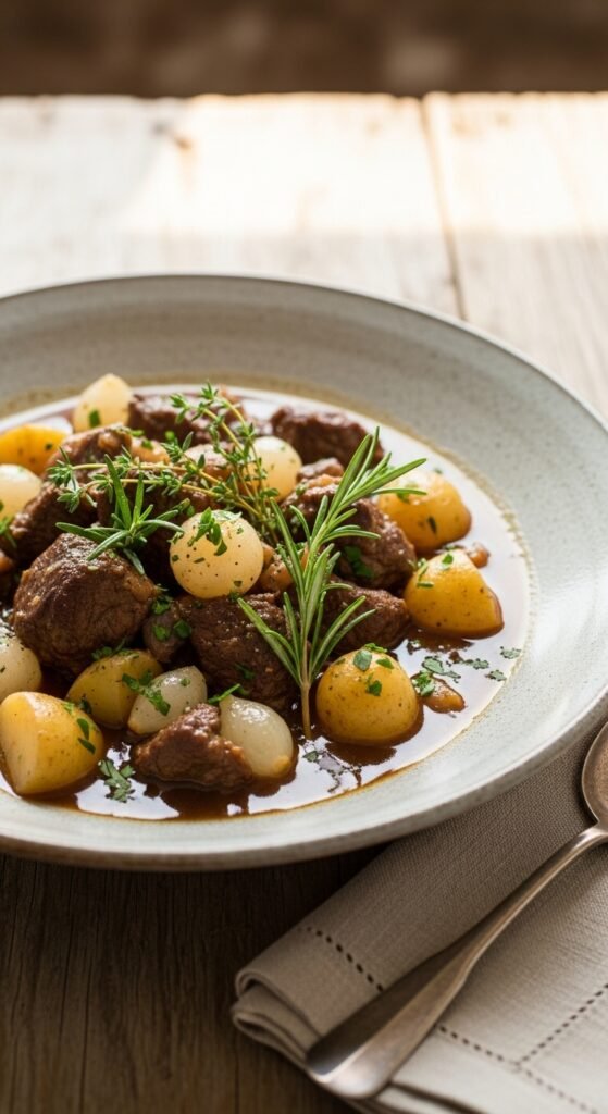 Lamb and Onion Classic Stew