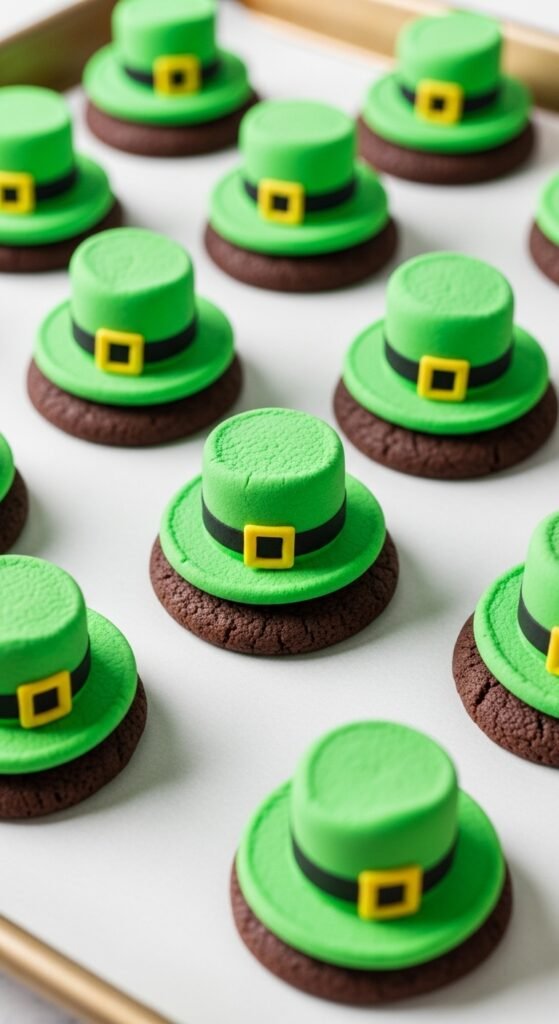 Leprechaun Hat Cookies