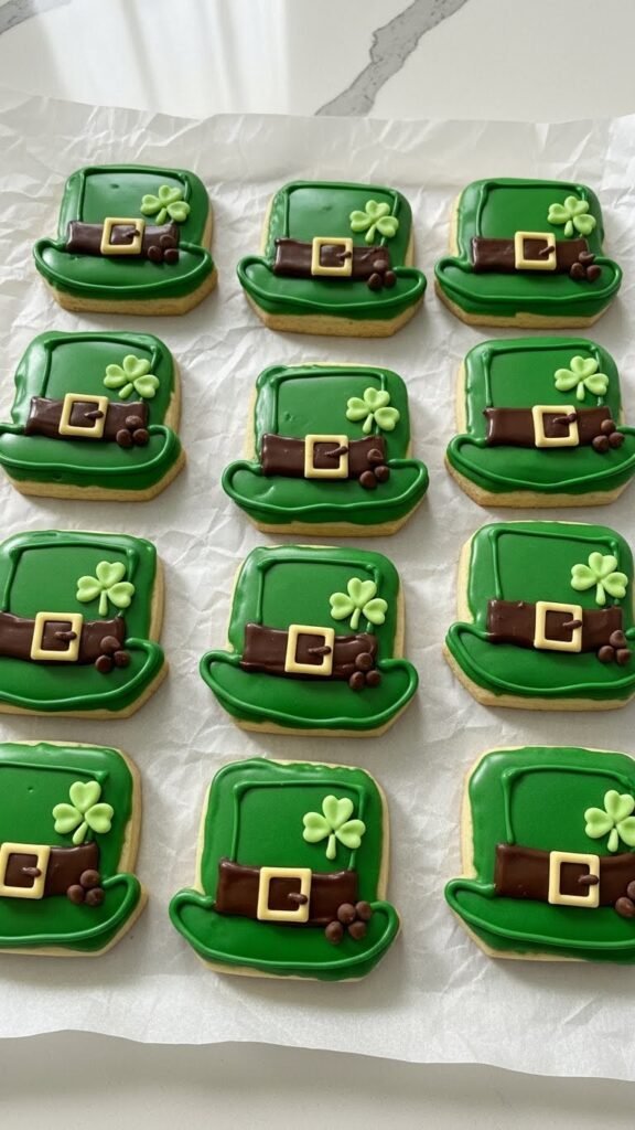 Leprechaun Hat Cookies