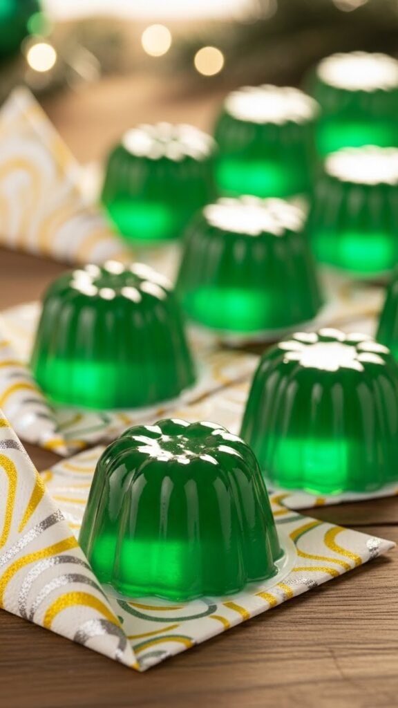 Lime Gelatin Cups