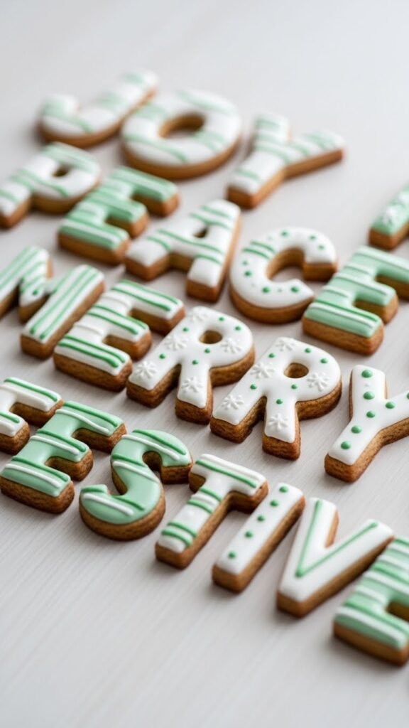 Lucky Letter Cookies