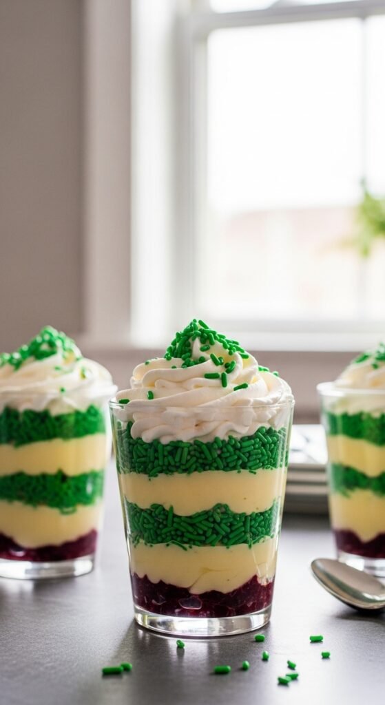 Lucky Rainbow Dessert Cups