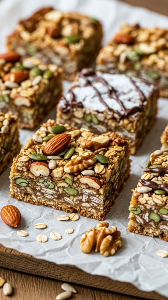 Maple Nut Breakfast Bars