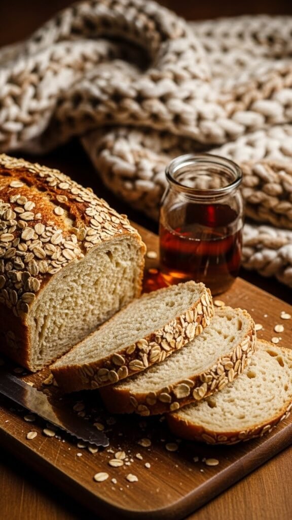 Maple Oat Vegan Bread