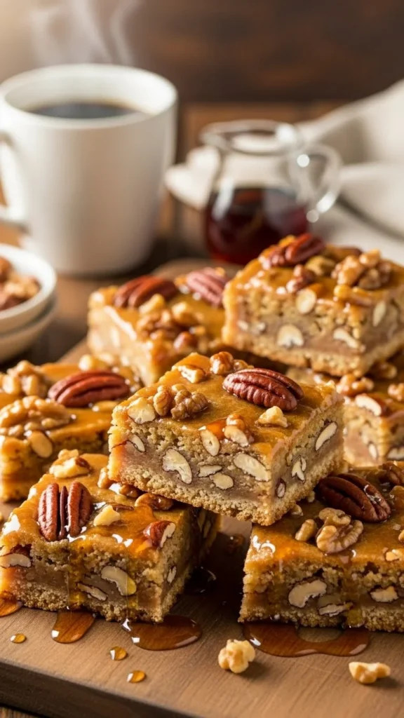 Maple Walnut Breakfast Bars