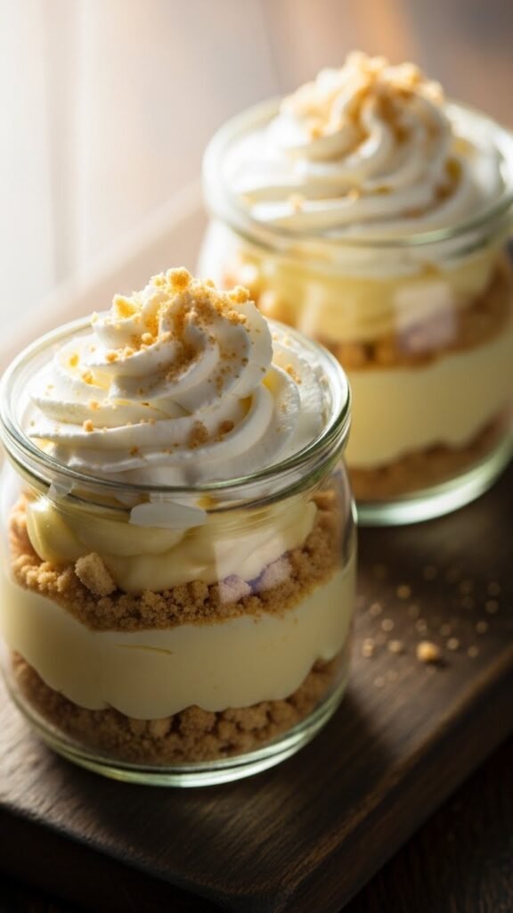 Mini Banana Cream Cups