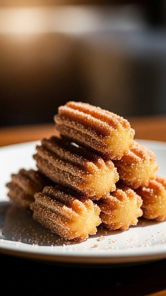 Mini Churro Sugar Bites