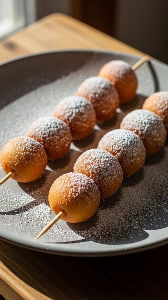 Mini Donut Hole Skewers