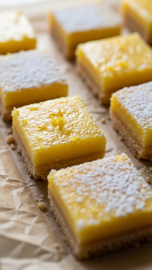 Mini Lemon Bar Squares