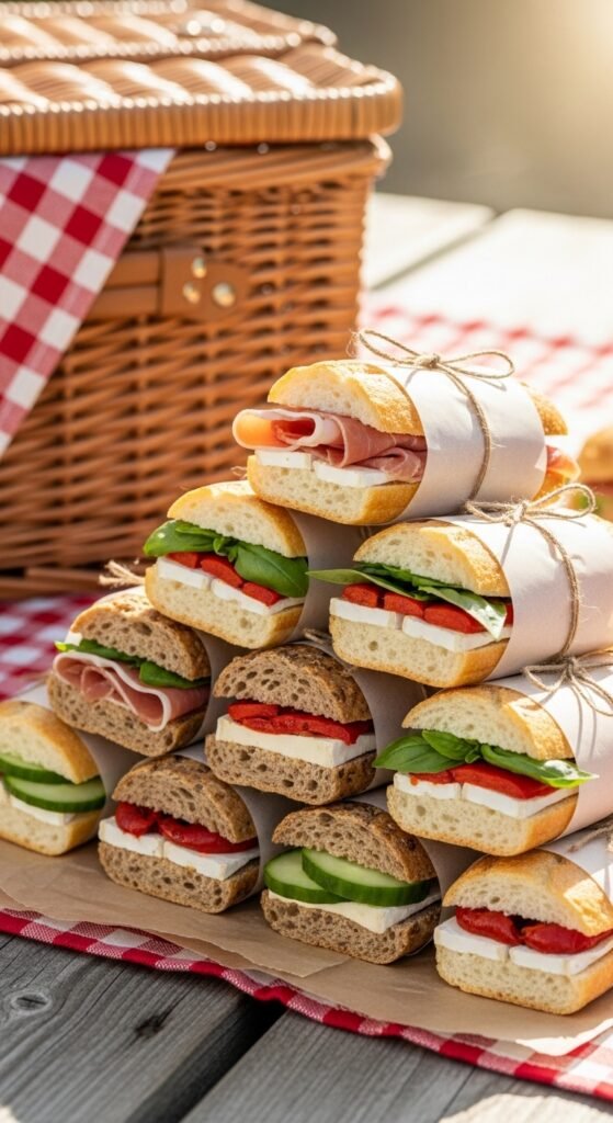 Mini Sandwich Squares