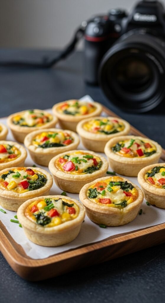 Mini Veggie Quiche Bites