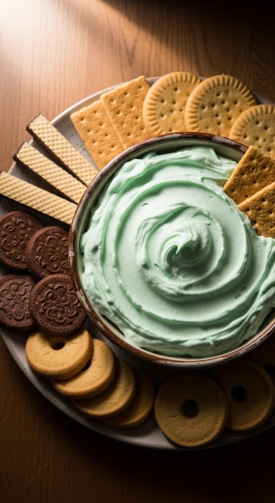 Mint Marshmallow Dip