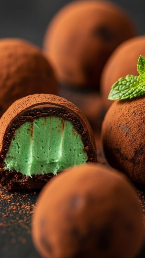 Mint Oreo Truffles