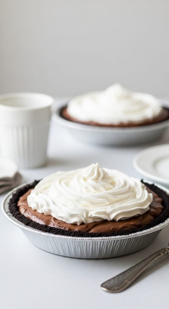 No-Bake Chocolate Pudding Pie