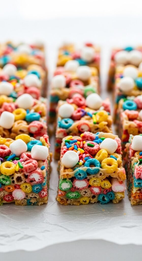 No-Bake Lucky Cereal Bars