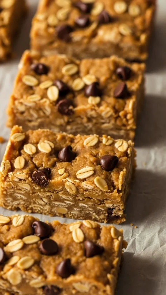 No-Bake Peanut Butter Oat Bars