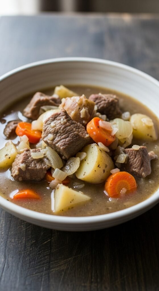 No-Frills Irish Stew