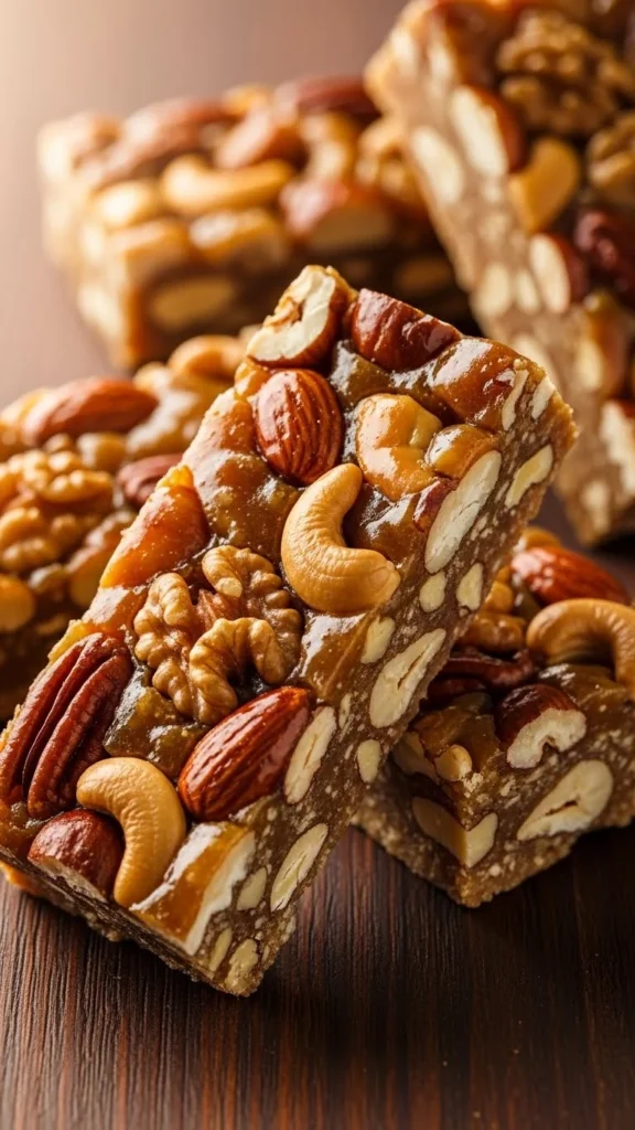 Nutty Date Energy Bars