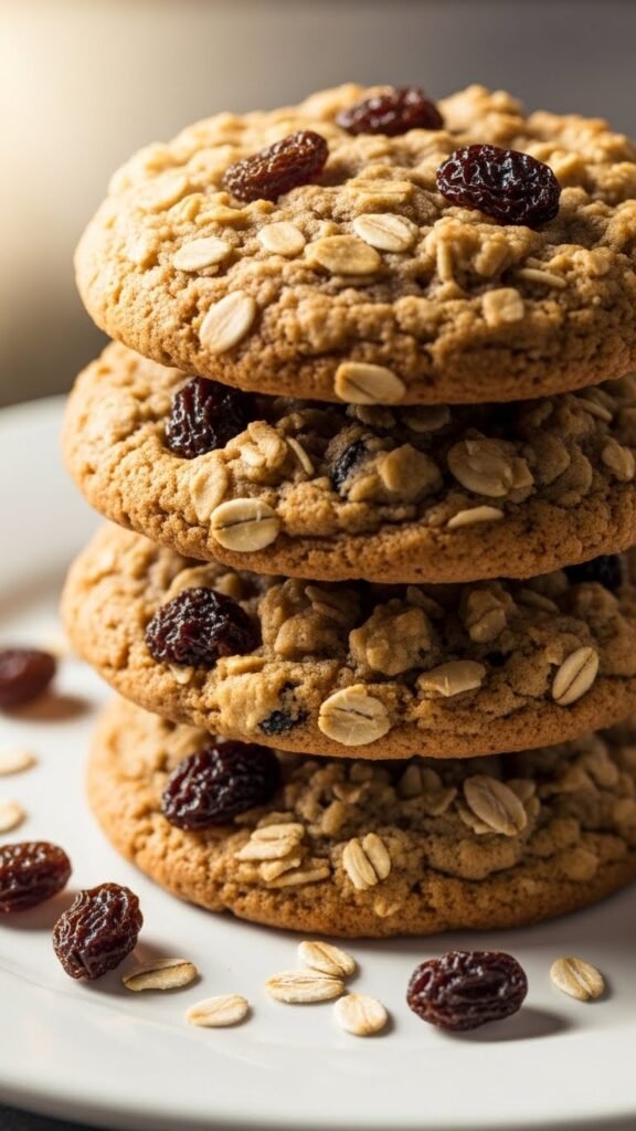 Oatmeal Raisin Irish Cookies