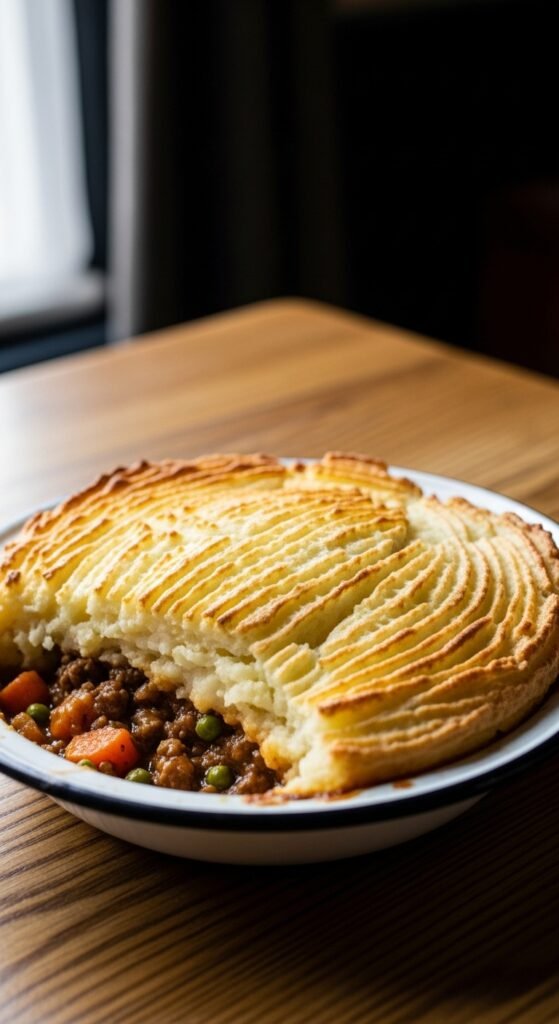 Old-Fashioned British Pub-Style Pie