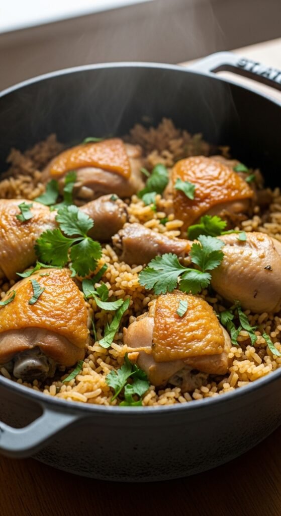 One-Pot Chicken and Rice