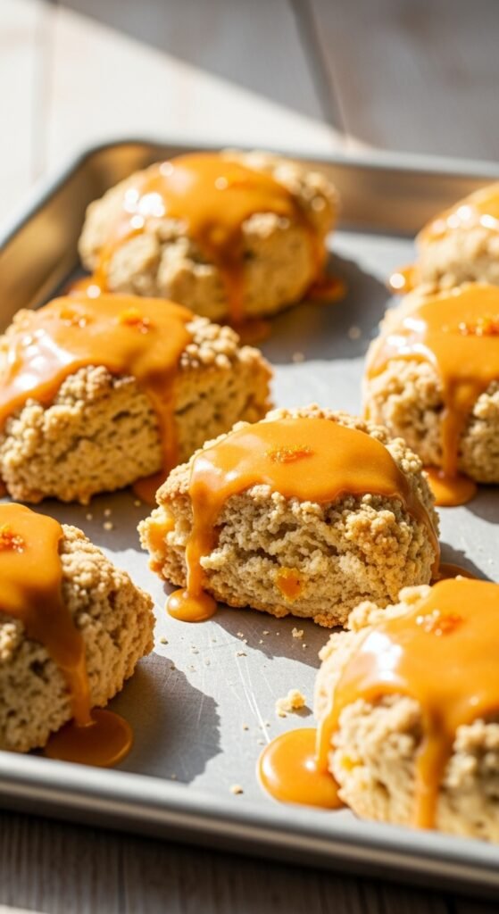 Orange Glazed Scones