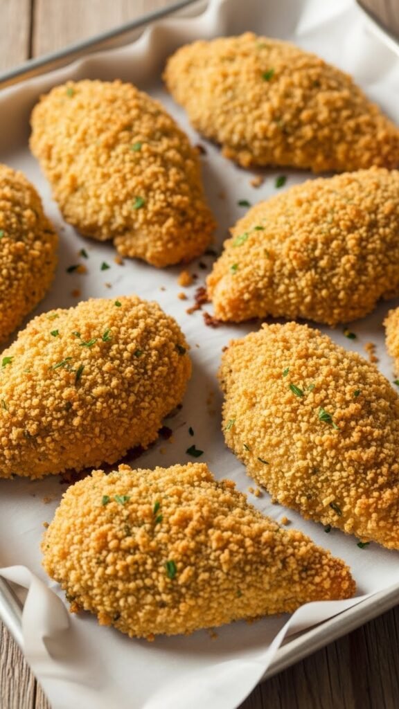 Oven-Baked Chicken Cutlets